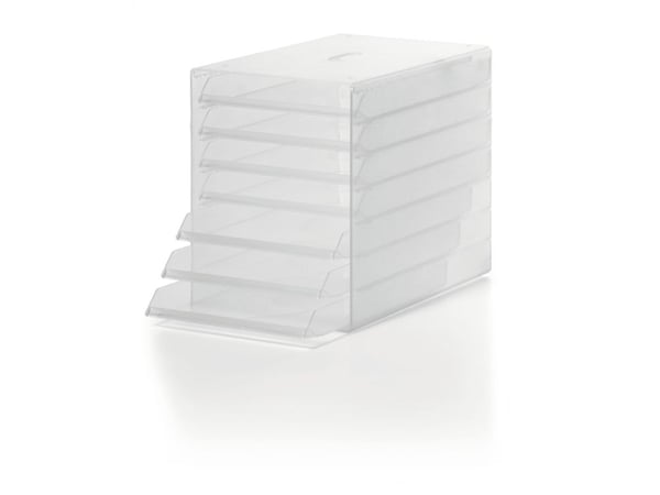 Durable IDEALBOX, Gjennomsiktig, C4, 7 skuffer, 250 mm, 365 mm, 332 mm