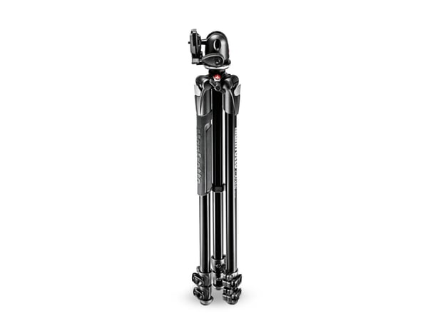 Manfrotto 290 Series MK290XTA3-BH - Tripod - med Manfrotto 496RC2 Compact Ball Head