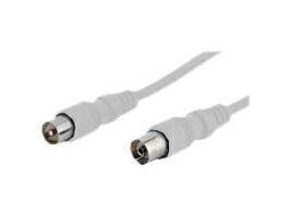 Goobay 11514, 10 m, koaxial, koaxial, vit