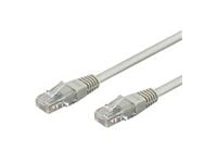 Goobay 68337, 0,5 m, Cat5e, U/UTP (UTP), RJ-45, RJ-45, Grå