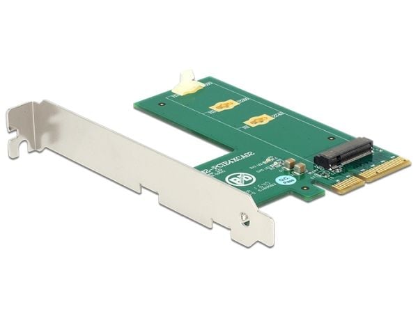 Delock PCI Express x4 Card > 1 x internal NVMe M.2 Key M - Diskkontroller - 1 Kanal - M.2 Card - PCIe 3.0 x4