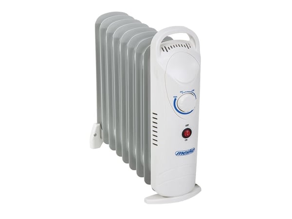 Mesko Home MS7805 Indoor White 1000 W Oil electric space heater