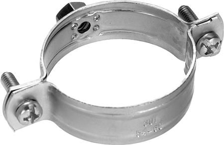 WALRAVEN 25-28mm ¾” rustfri uisoleret rørbøjle M8 gevind BIFIX 300 Max belastning 1000N Rustfri stål 316