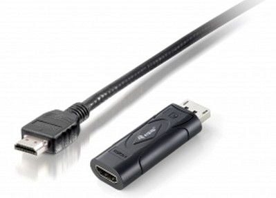 Equip 133438, 0,2 m, DisplayPort, HDMI, Hankjønn, Hunkjønn, 1920 x 1080 piksler