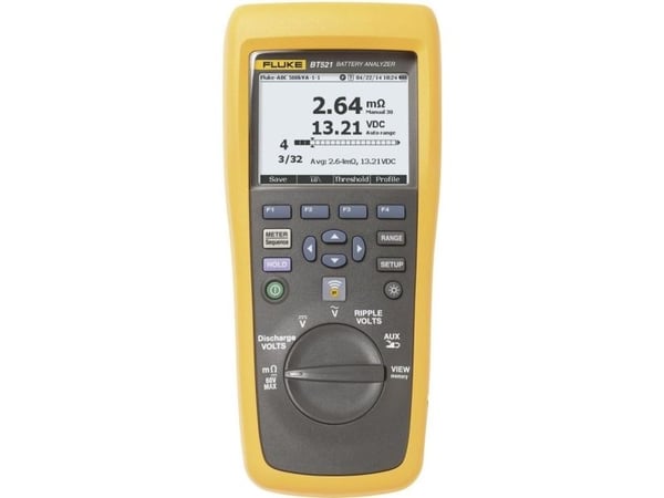 Fluke BT521, 600 V, IP40, Musta, Keltainen