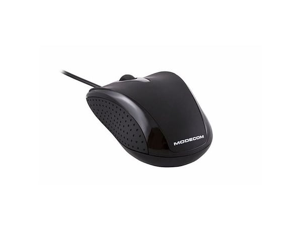 Modecom MC-M4, Molempikätinen, Optinen, USB A-tyyppi, 800 DPI, Musta, Harmaa