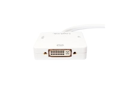 Adapter mDP->DP + HDMI + DVI S/B LogiLink mini DisplayPort->DP + HMDI + DVI