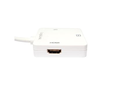 Adapter mDP->DP + HDMI + DVI S/B LogiLink mini DisplayPort->DP + HMDI + DVI