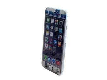 Star Wars SGSW-I6-R2D2, Apple, iPhone 6/6s, Ripebestandig, Blå, Gjennomsiktig, 1 stykker