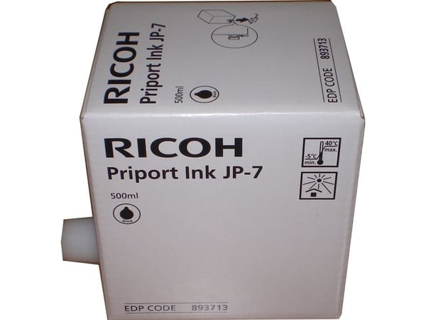 Ricoh 817219, musta, Väriainepohjainen muste, 1 kpl