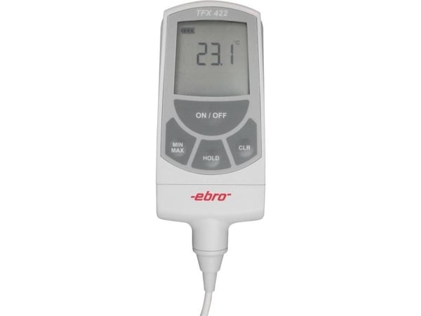 ebro TFX 422C-60 stikktermometer (HACCP) måleområde -50 til 200 °C ebro TFX 422C-60 stikktermometer (HACCP) måleområde -50 til 200 °C