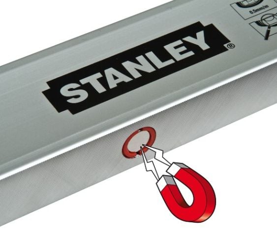 Stanley STHT1-43111, 0,6 m, Alumiini, 0,5 mm/m
