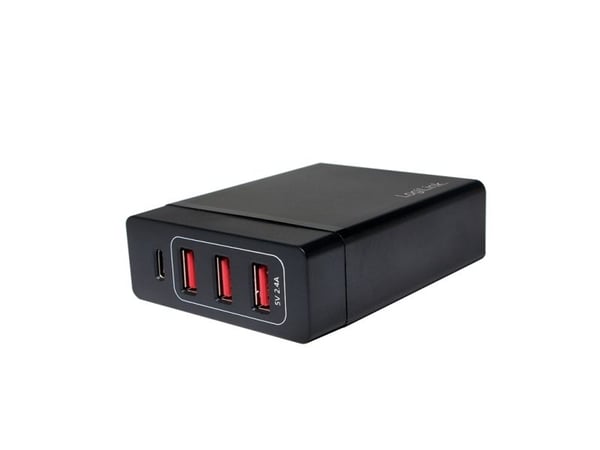 LogiLink PA0122, Sisätila, USB, 5 V, Musta
