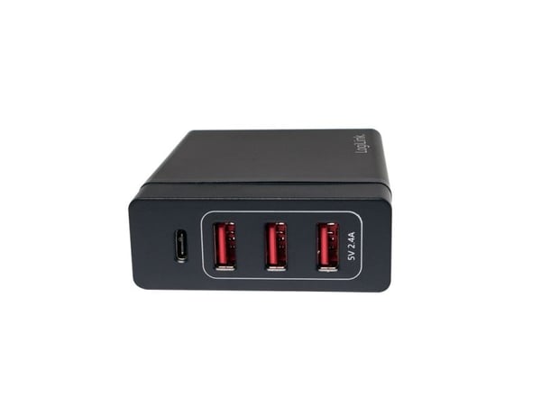 LogiLink PA0122, Sisätila, USB, 5 V, Musta