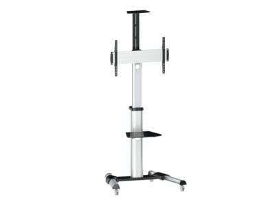 LogiLink BP0025, Multimediavogn, Hvit, Flatskjerm, 50 kg, 200 x 200,300 x 300,400 x 200,400 x 400,600 x 400, 5 - 12°