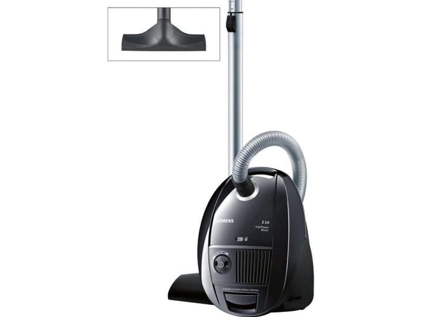 Siemens Z3.0 VSZ3B212 - Støvsuger - kanister - pose - svart