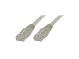 MicroConnect - Nettverkskabel - RJ-45 (hann) til RJ-45 (hann) - 6 m - UTP - CAT 6 - halogenfri - grå