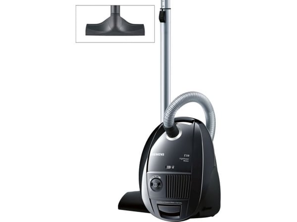 Siemens Z3.0 VSZ3B212 - Støvsuger - kanister - pose - svart