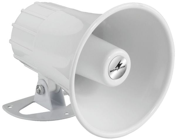 Monacor NR-22KS trykkammerhøyttaler 15 W | hvit | 1 stk
