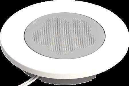 ID-LED kaapin alla oleva valaistus 2.5W 350mA 3000K 150lm Ra95 Ø54mm valkoinen