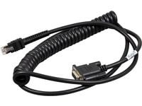 Zebra CBA-R71-C09ZAR, Musta, 2,8 m, RS232, DB9, Musta