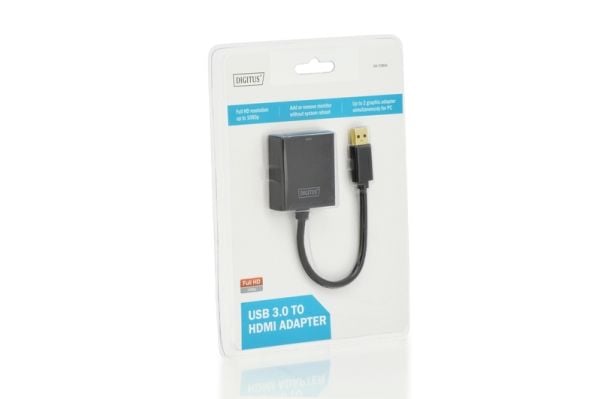 DIGITUS - Extern videoadapter - USB 3.0 - HDMI