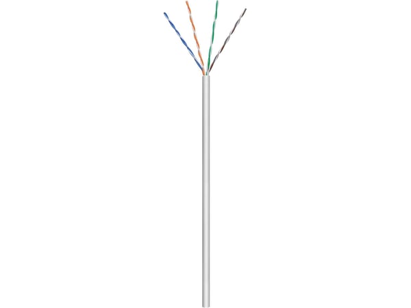 MicroConnect - Bulkkabel - 305 m - UTP - CAT 5e - vahvuus - vihreä