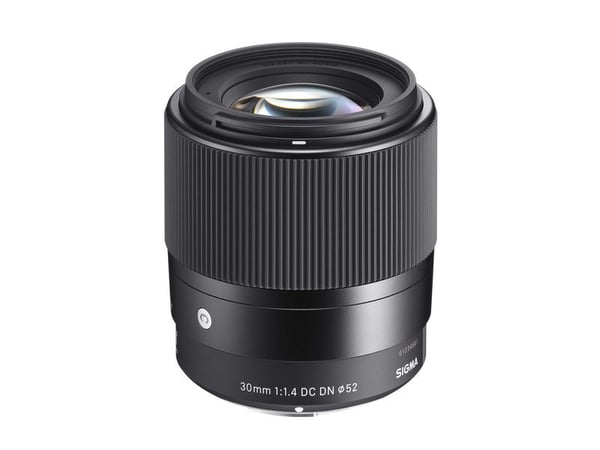 Sigma Contemporary - Objektiv - 30 mm - f/1.4 DC DN - Sony E-mount - for Sony Cinema Line; a VLOGCAM; a1; a1 II; a6700; a7 IV; a7 V; a7C II; a7CR; ...