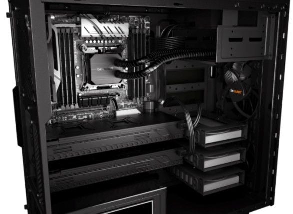 be quiet! Pure Base 600 - Miditower - ATX - ingen strømforsyning - USB/Lyd - Sort - (Inkl. 2 x Pure Wings 2 blæsere)