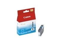 Canon CLI-8C - 13 ml - cyan - original - bläcktank - för PIXMA iP3500, iP4500, iP5300, MP510, MP520, MP610, MP960, MP970, MX700, MX850, Pro9000