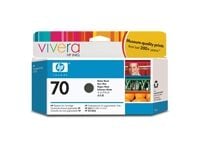HP 70 - 130 ml - matt svart - original - DesignJet - blekkpatron - for DesignJet HD Pro MFP, T120, Z2100, Z3100, Z3100ps, Z3200, Z3200ps, Z5200, Z5400