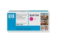 HP 309A - Magenta - original - LaserJet - tonerpatron (Q2673A) - for Color LaserJet 3500, 3500n, 3550, 3550n