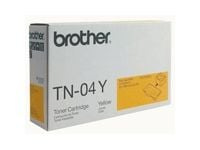 Brother TN04Y - Gul - original - tonerpatron - for Brother HL-2700CN, HL-2700CNLT, MFC-9420CN, MFC-9420CNLT, MFC-9420DN