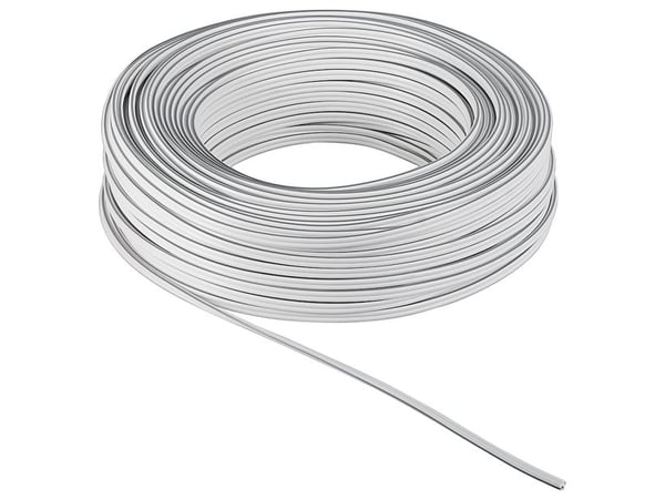 Goobay LSK 2x2.5 - 25m, 25 m, Vit