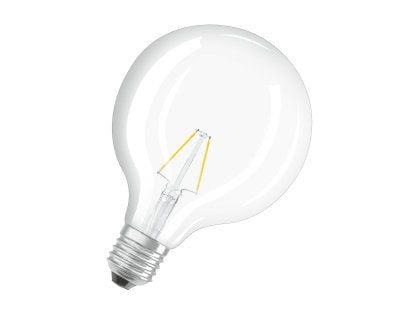 OSRAM - LED-filamentlyspære - klar finish - E27 - 4.5 W (ekvivalent 40 W) - klasse E - varmt hvitt lys - 2700 K