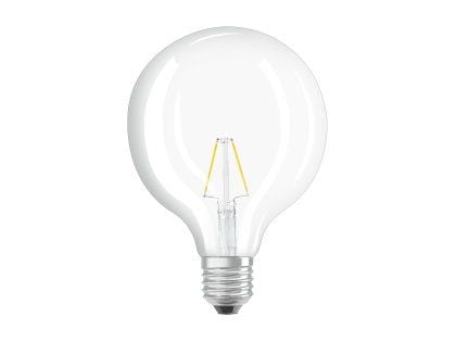 OSRAM - LED-filamentlyspære - klar finish - E27 - 4.5 W (ekvivalent 40 W) - klasse E - varmt hvitt lys - 2700 K