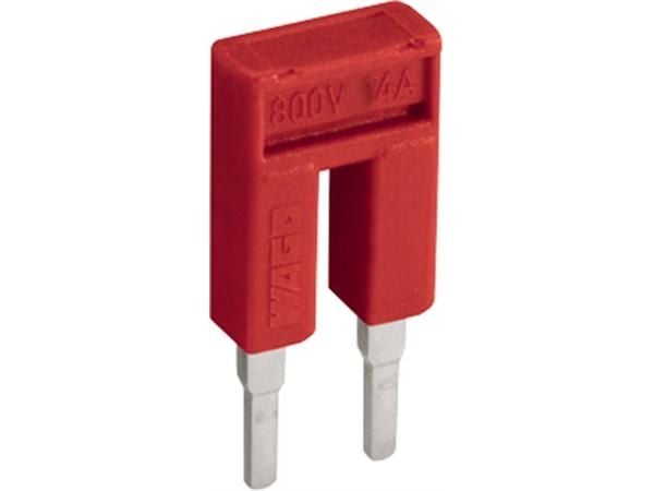 Wago 2000-402/000-005, Punainen, 25 kpl, 5,9 mm, 4,1 mm, 19 mm