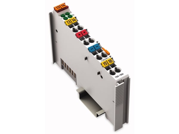 Wago 750-504, 4 kanaler, 0,5 kV, Ut, 24 V, 12 x 100 x 69,8 mm, 0 - 95%