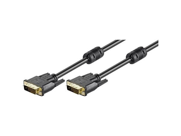 Goobay MMK 110-200 G 24+1 DVI-D 2m, 2 m, DVI-D, DVI-D, DVI-D, Hanstik, Hanstik, Musta