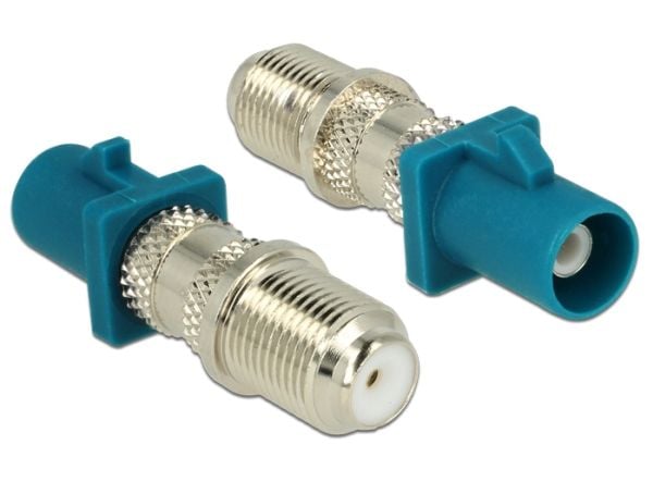 Delock - RF-adapter - F-kopling beholder til FAKRA Z-kobling plugg - koaksial