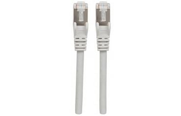 Intellinet 2m CAT6a S/FTP, 2 m, Cat6a, S/FTP (S-STP), RJ-45, RJ-45, Grå