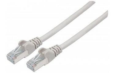 Intellinet 15m CAT6a S/FTP, 15 m, Cat6a, S/FTP (S-STP), RJ-45, RJ-45, Grå