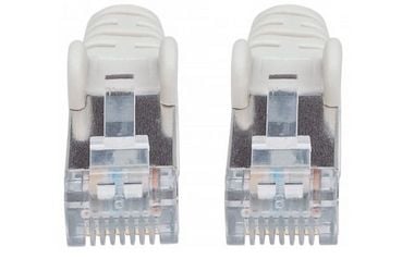 Intellinet 15m CAT6a S/FTP, 15 m, Cat6a, S/FTP (S-STP), RJ-45, RJ-45, Grå
