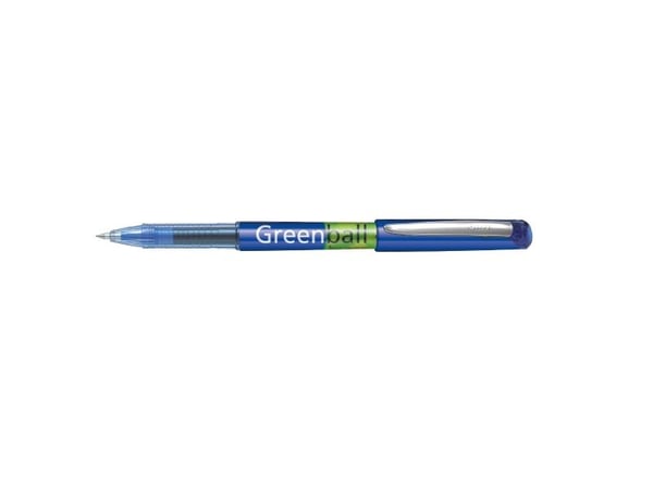 Pilot Greenball Begreen - Rulleballpenn - blå - 0.7 mm - fin