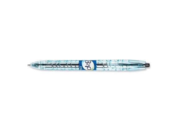 Pilot B2P Gel, Uttrekkbar med festeklemme, Sort, Gjennomsiktig, Sort, Plast, 0,5 mm, 0,32 mm