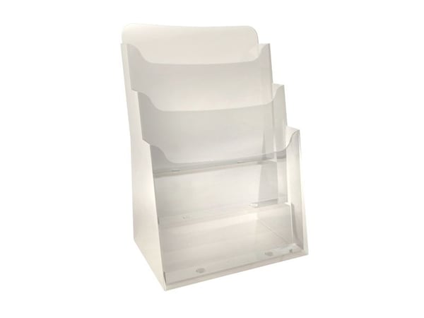 Exacompta 74158D, Polystyreeni, Läpinäkyvä, A4, 155 x 237 x 339 mm