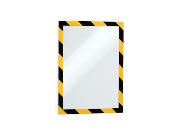KESTÄVÄ DURAFRAME SECURITY A4 2 kpl keltainen/musta
