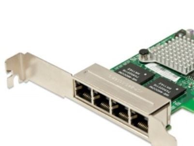 Supermicro AOC-SGP-i4 - Nettverksadapter - PCIe 2.1 x4 lav profil - Gigabit Ethernet x 4 - for SuperServer 6016T-NTRF4+, 6017R-WRF