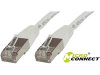 MicroConnect - Nettverkskabel - RJ-45 (hann) til RJ-45 (hann) - 10 m - 5.5 mm - foliebelagt uskjermet tvinnet kabelpar (F/UTP) - CAT 5e - rund, fle...