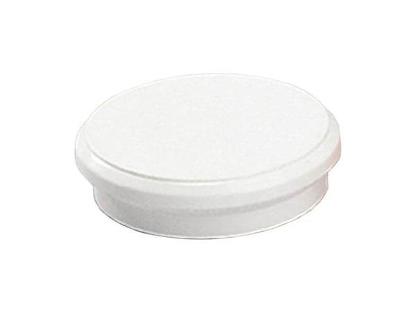Dahle 95524, Whiteboard-magnet, Hvit, 24 mm, 24 mm, 7 mm, 10 stykker
